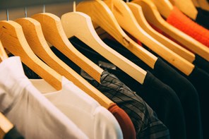 Image of a clothing rail